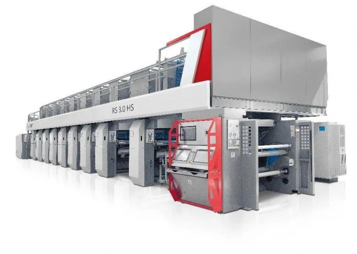 針對軟包裝市場的博斯特重磅推出RS 3.0 HS高速凹版印刷機(jī)，最高速度達(dá)500米/分鐘